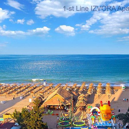 1-St Line Izvora Sea View Apartments On Aranyhomok Kültér fotó