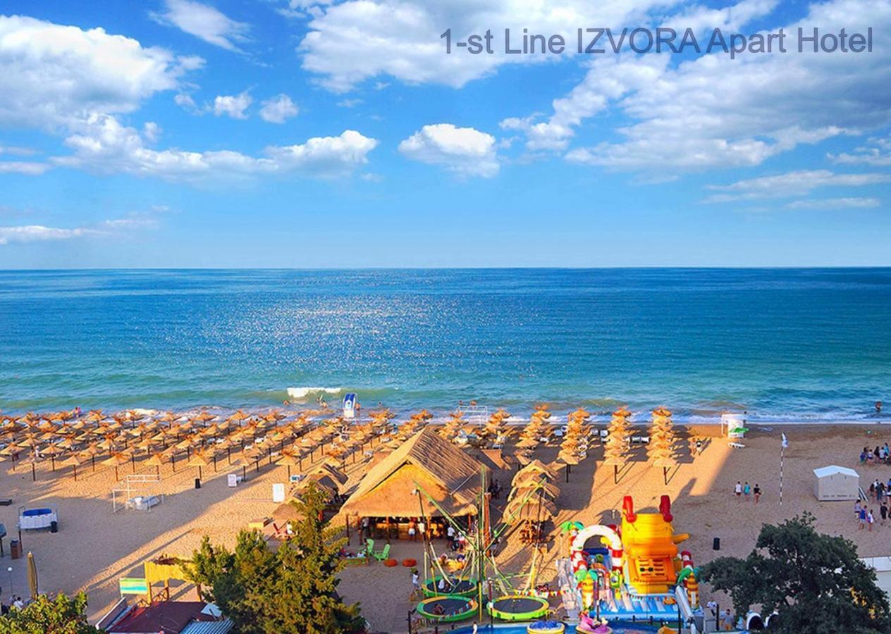 1-St Line Izvora Sea View Apartments On Aranyhomok Kültér fotó